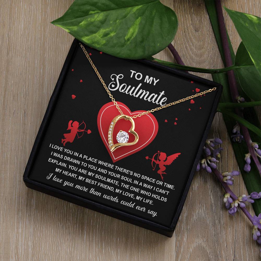 Valentine's Day Necklace Gift - Soulmate Drawn To You