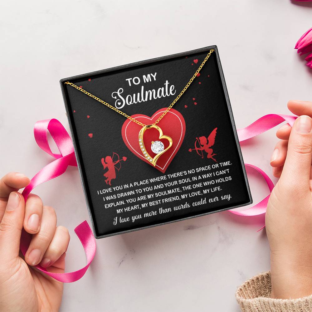 Valentine's Day Necklace Gift - Soulmate Drawn To You