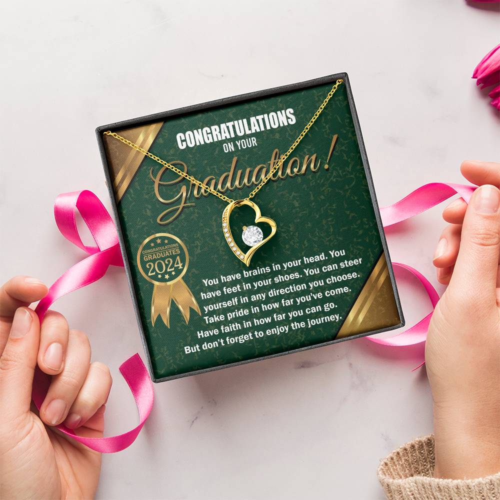 Necklace Graduation Gift - In Any Directions