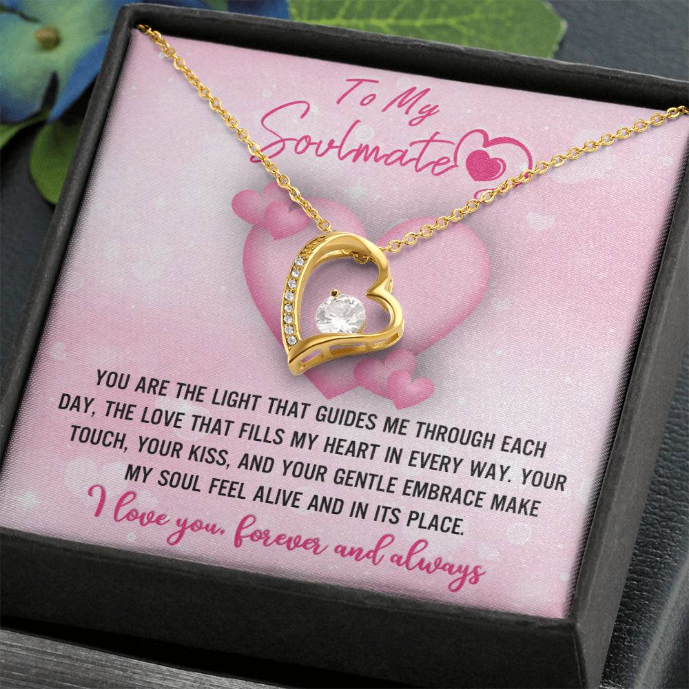 Valentine's Day Necklace Gift - Soulmate The Light