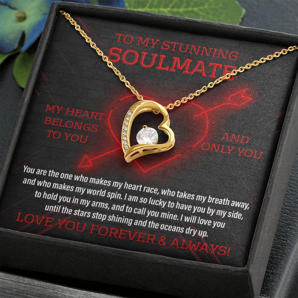 Valentine's Day Necklace Gift - Soulmate Call You Mine