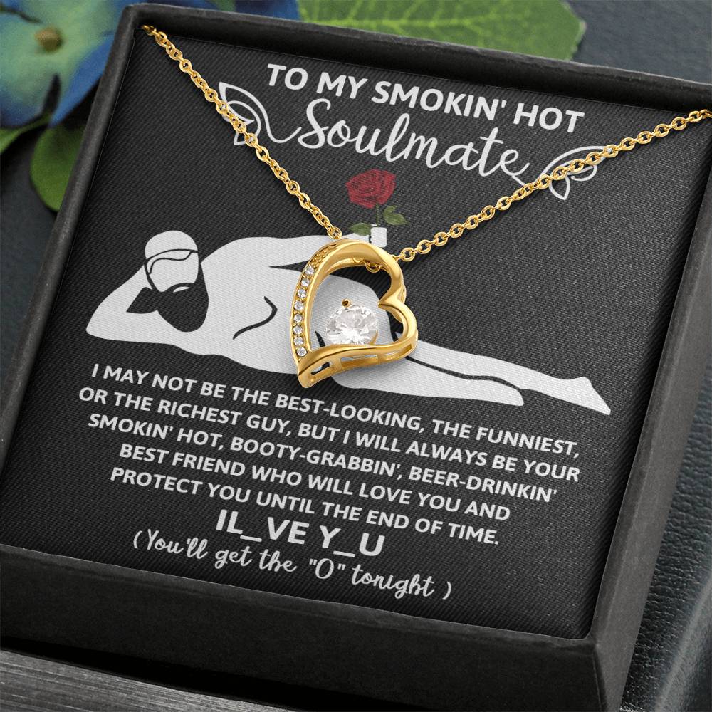 Valentine's Day Necklace Gift - Soulmate Until The End