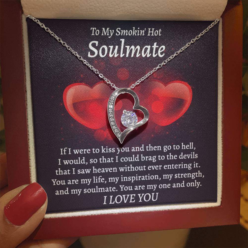 Valentine's Day Necklace Gift - Soulmate I Saw Heaven