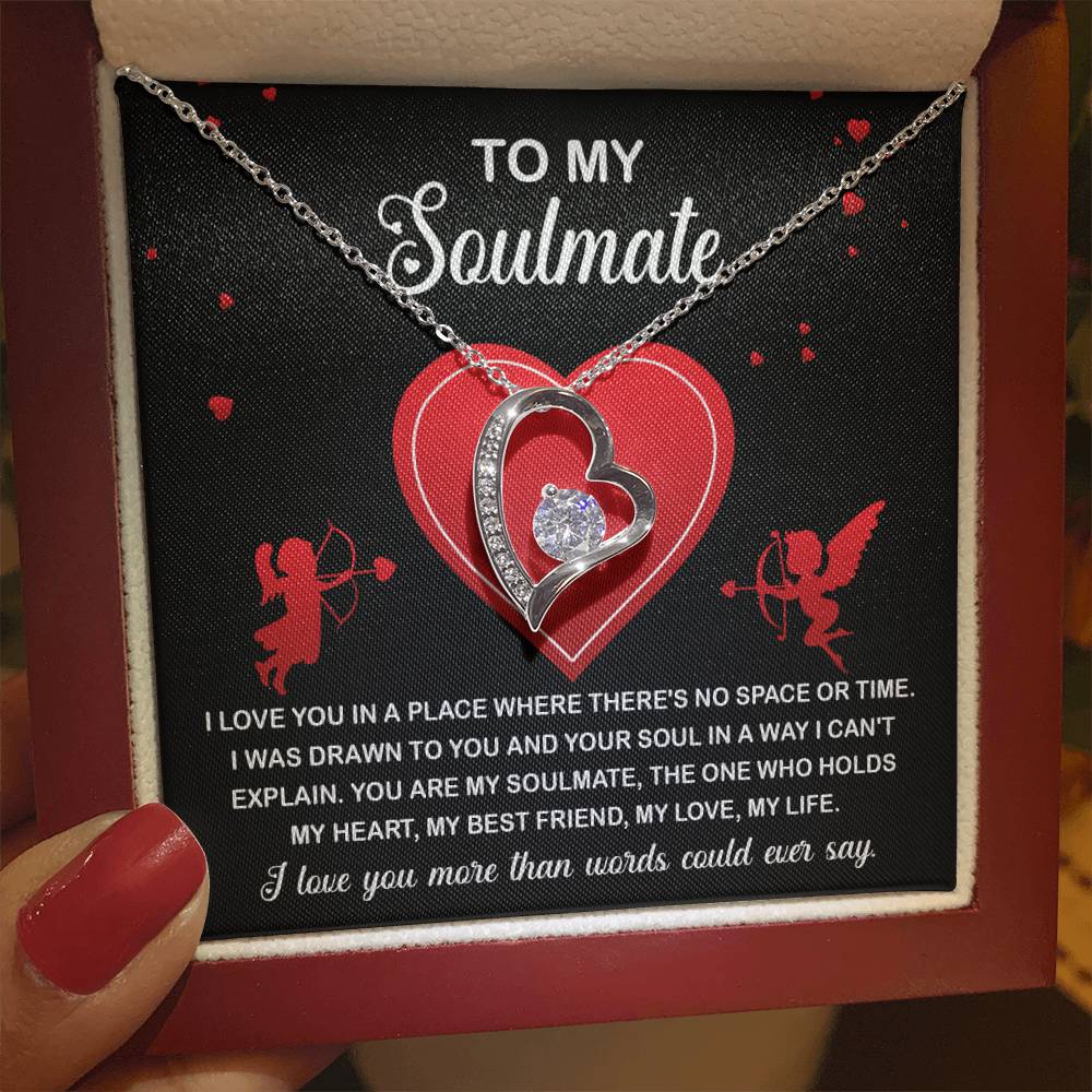 Valentine's Day Necklace Gift - Soulmate Drawn To You