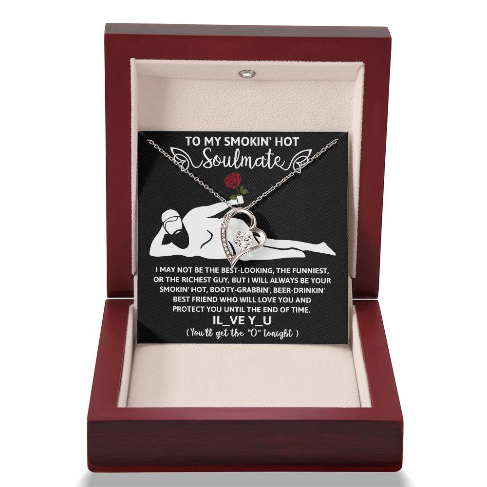 Valentine's Day Necklace Gift - Soulmate Until The End