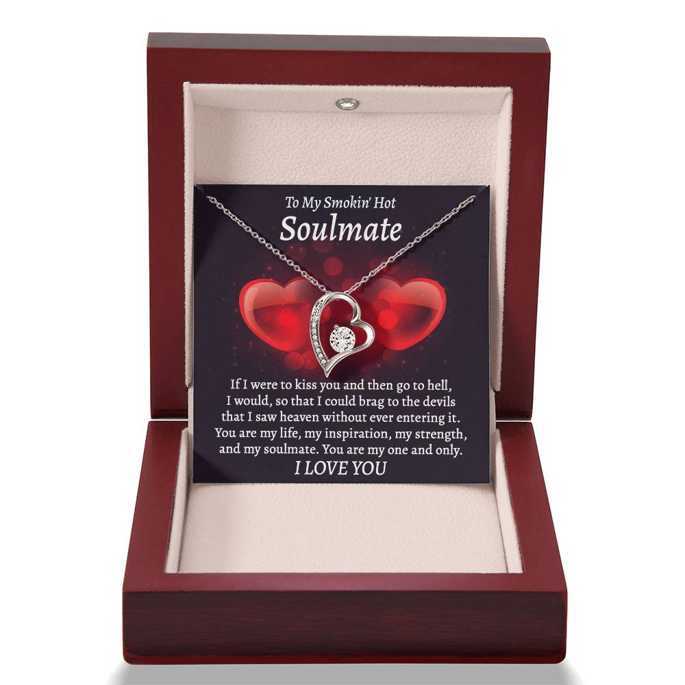 Valentine's Day Necklace Gift - Soulmate I Saw Heaven