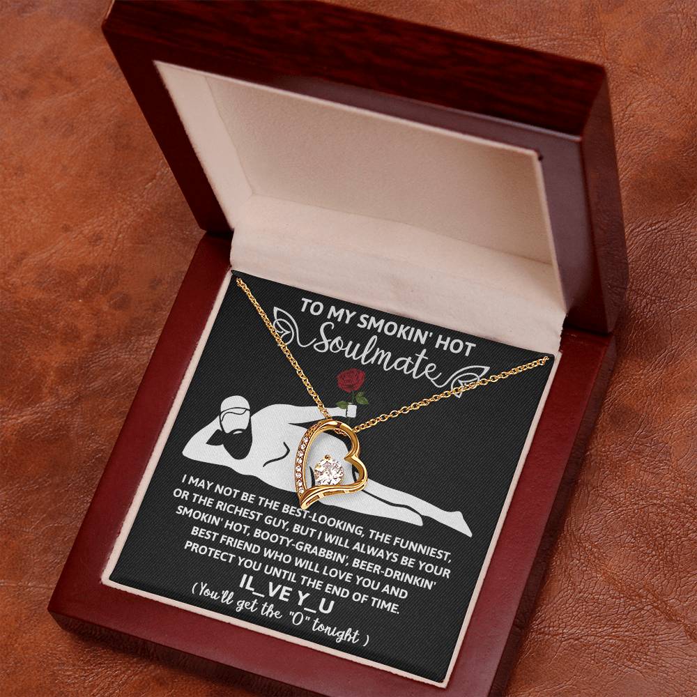 Valentine's Day Necklace Gift - Soulmate Until The End