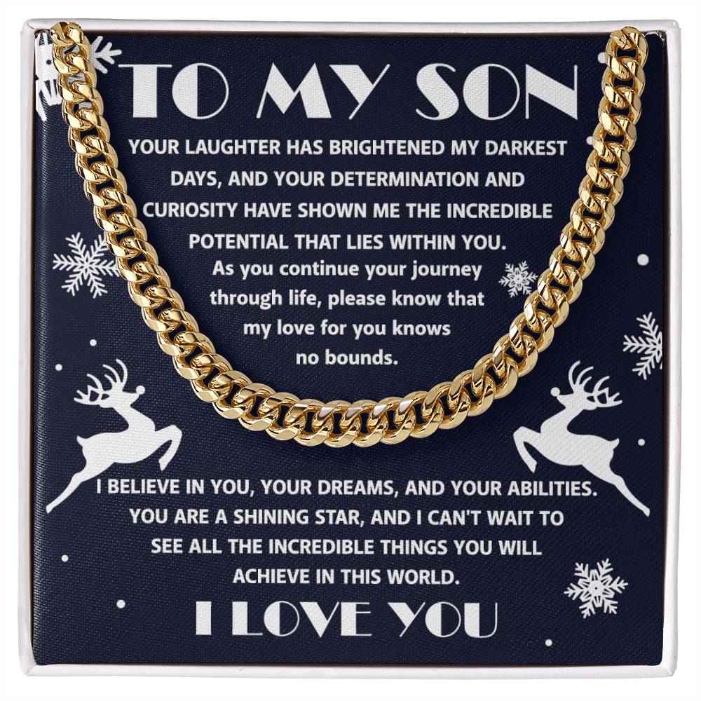 To My Son - I Believe In You