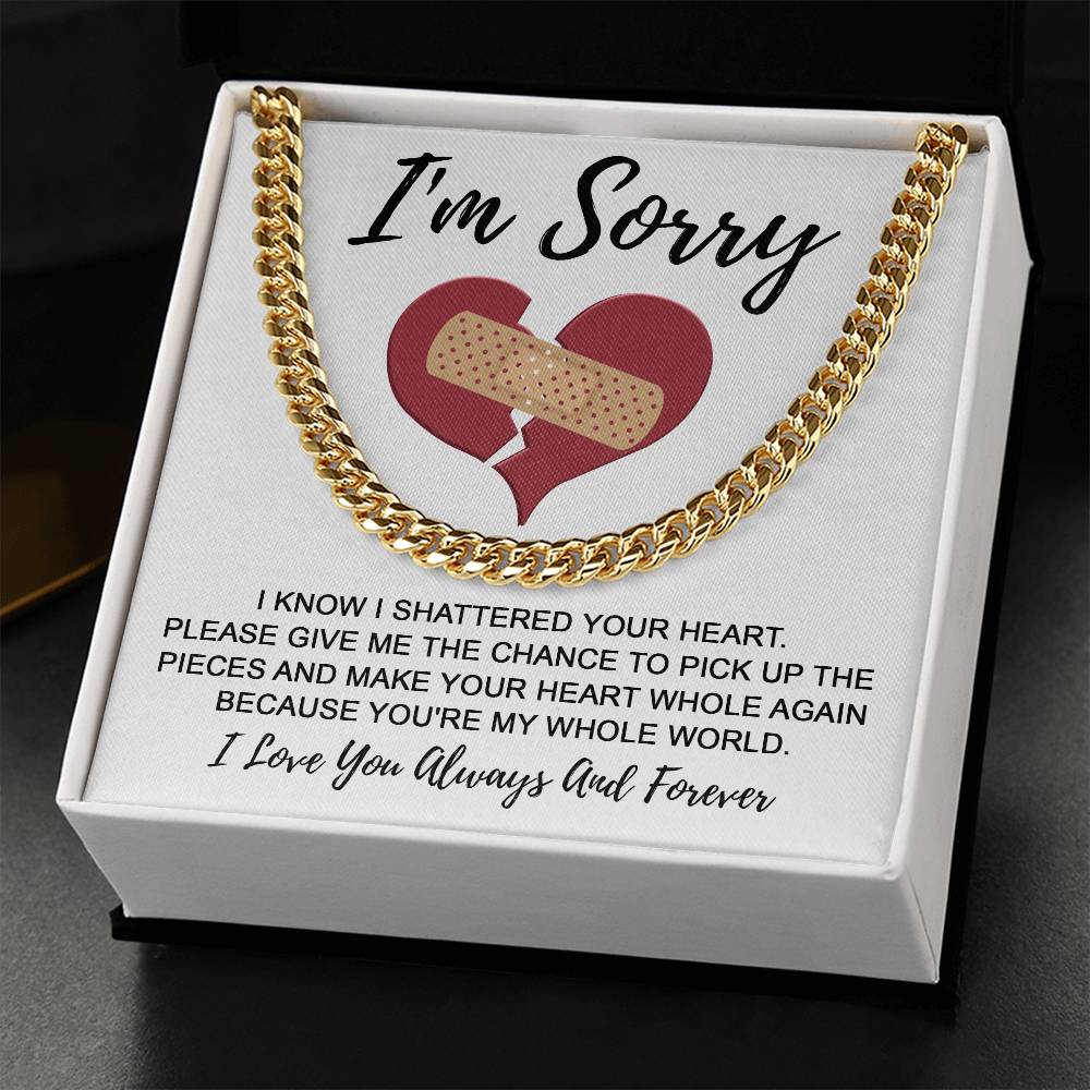 Apology Gift For Men (I'm Sorry) - The Pieces