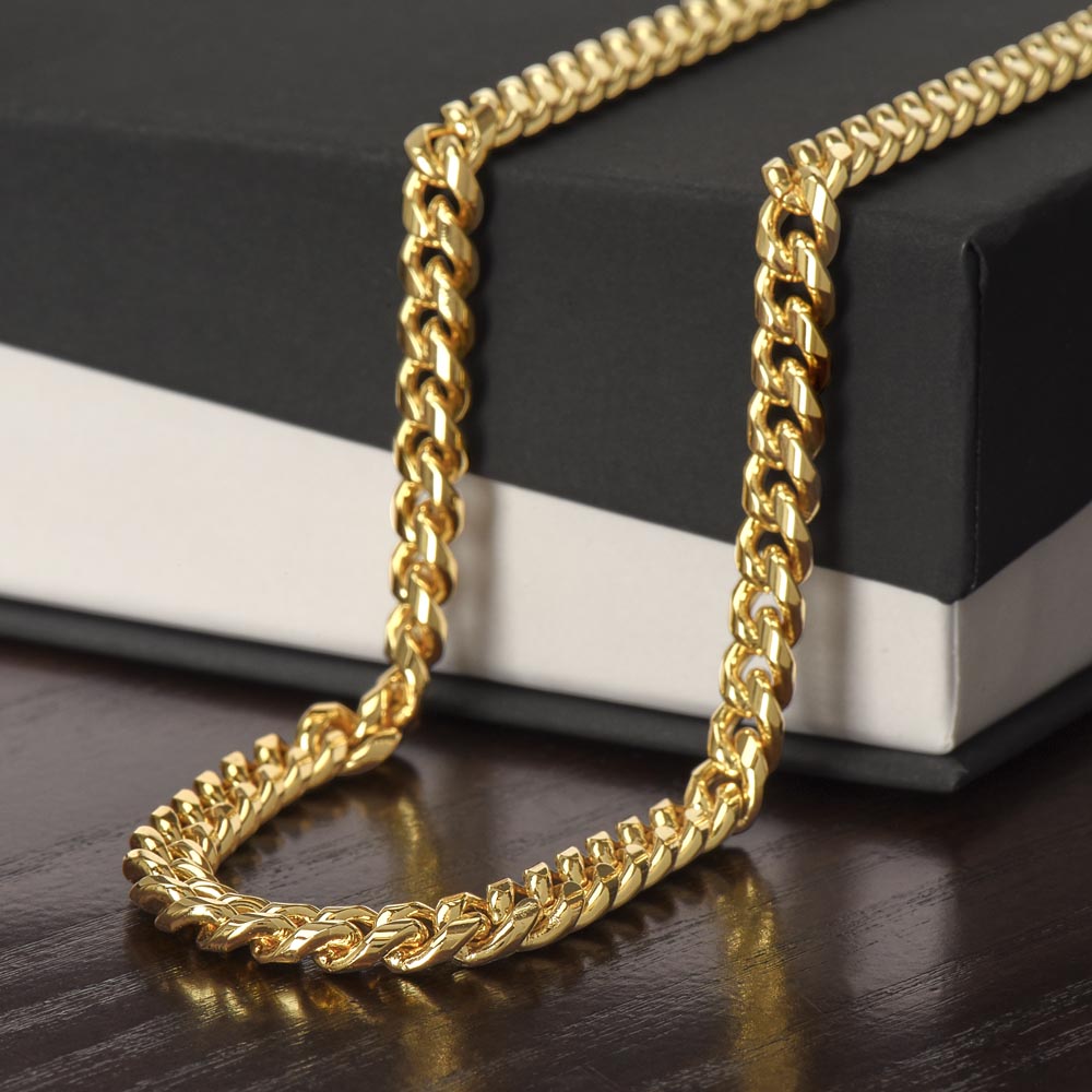 Cuban Link Chain Gift For Dad - Be My Dad