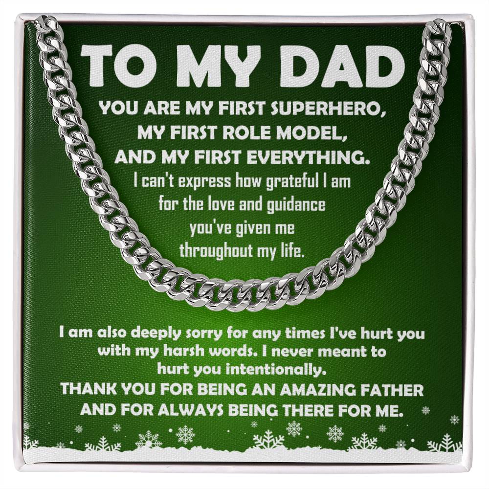 TO MY DAD - My First Superhero