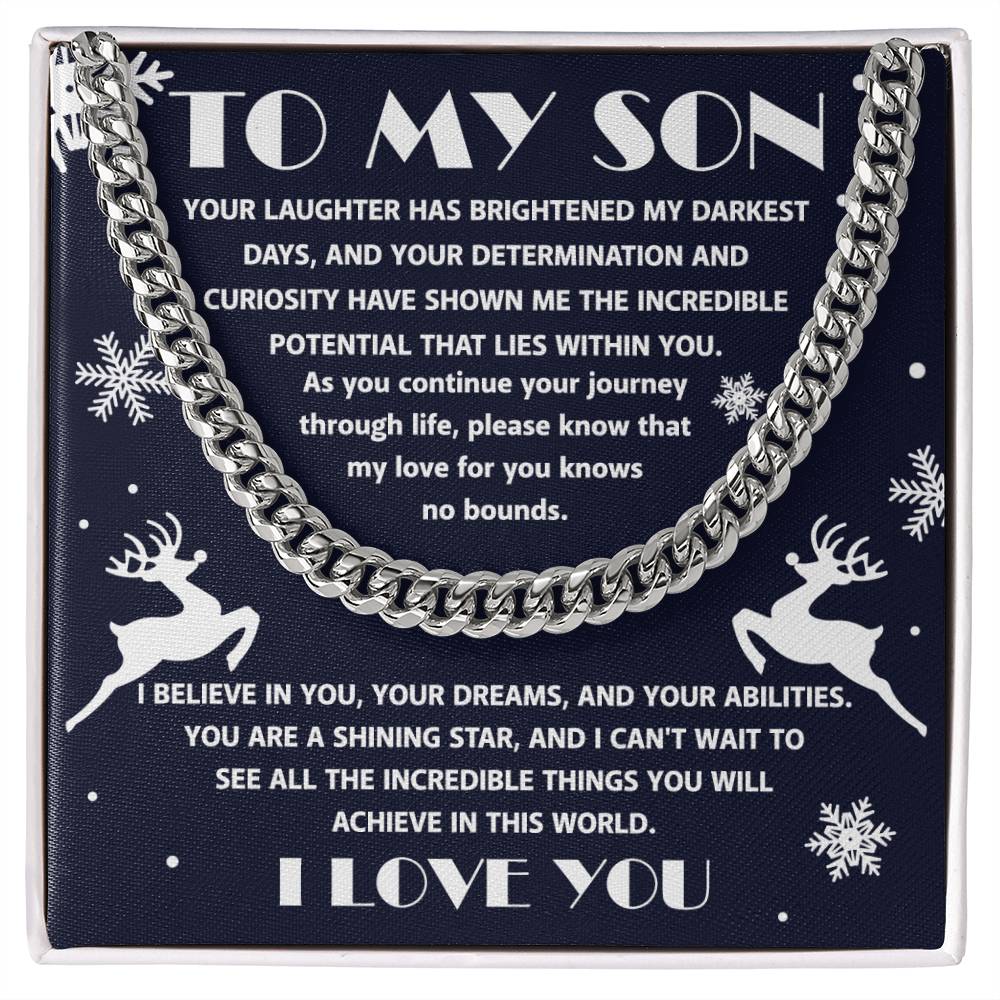 To My Son - I Believe In You