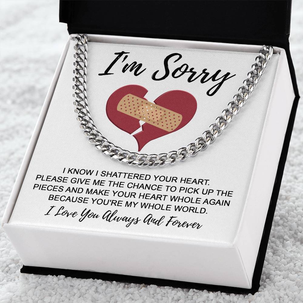 Apology Gift For Men (I'm Sorry) - The Pieces