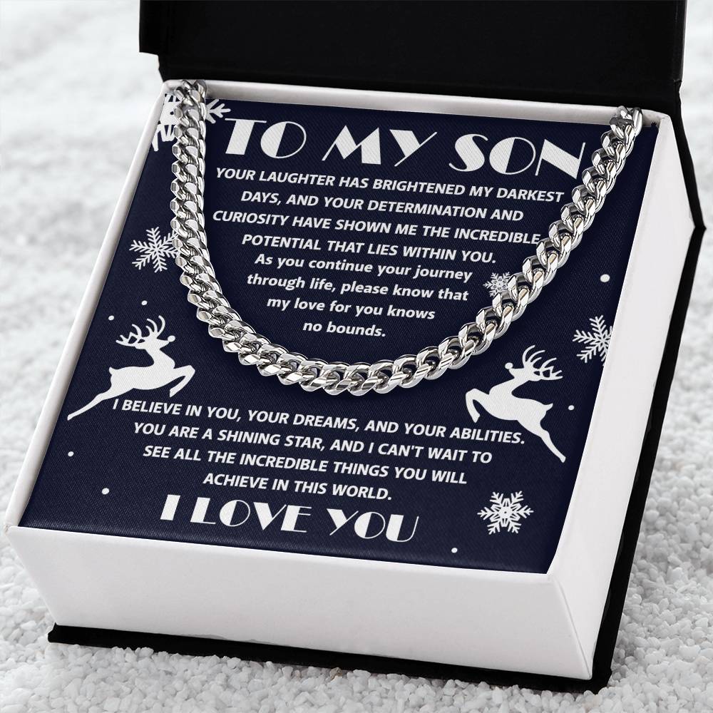 To My Son - I Believe In You