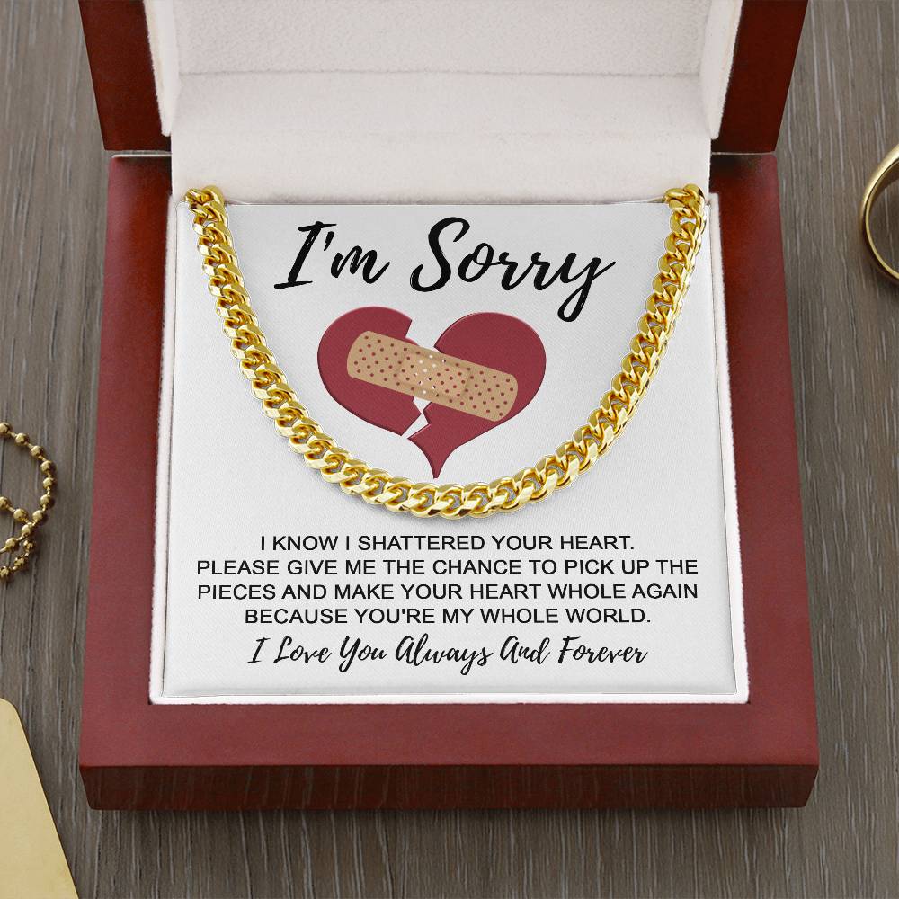 Apology Gift For Men (I'm Sorry) - The Pieces