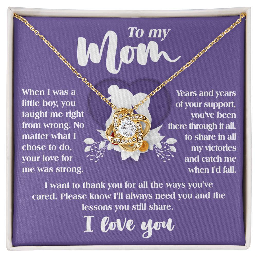 Necklace Gift For Mom From Son - Ways You've Cared