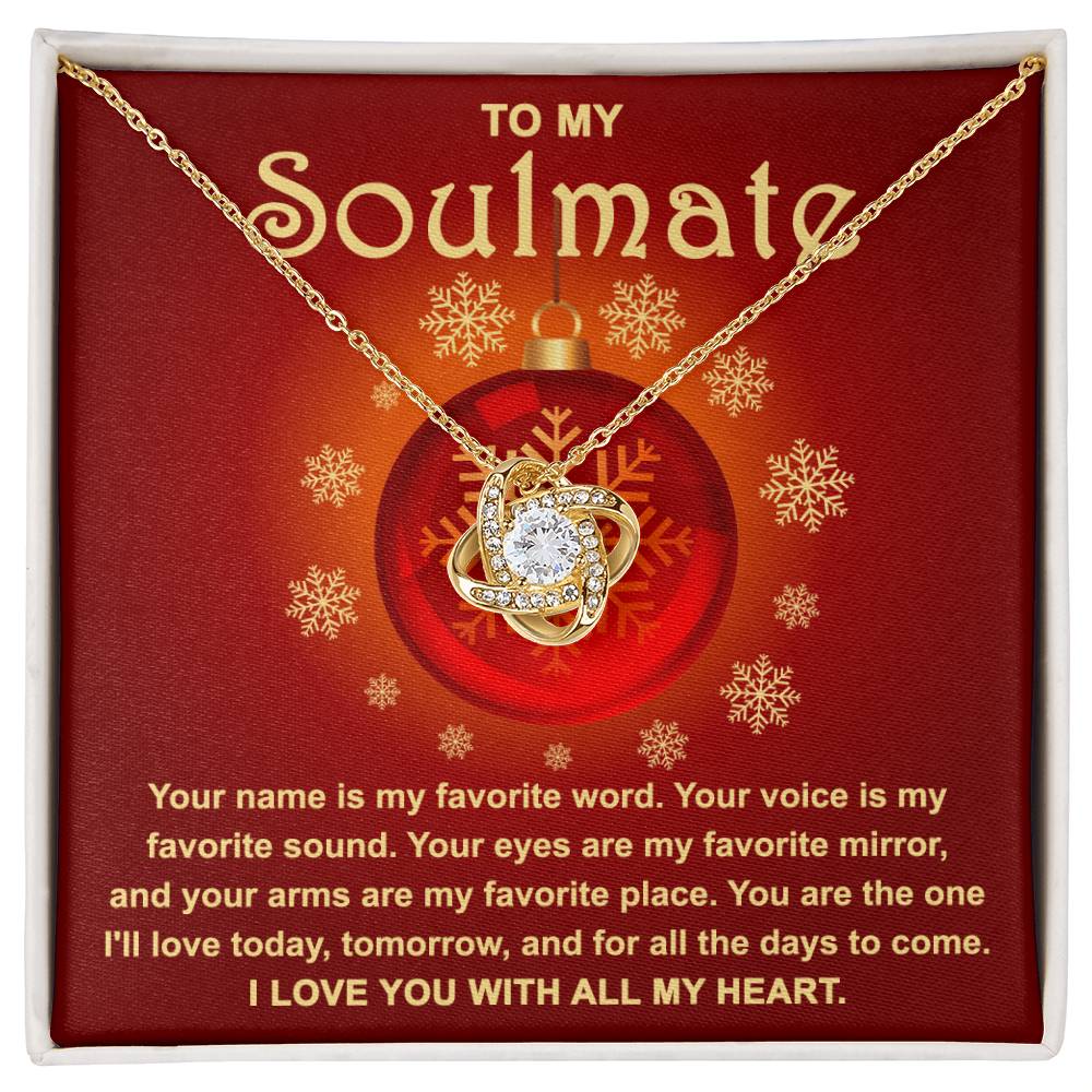 Necklace Gift For Soulmate - My Favorite