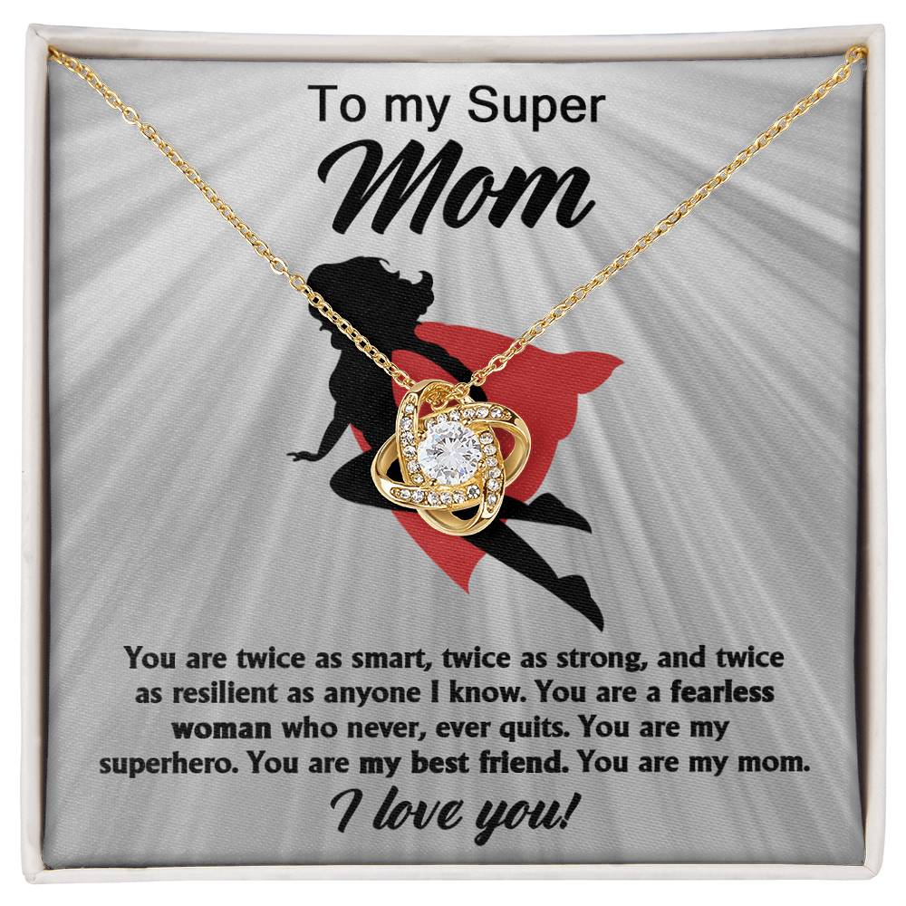 Necklace Gift For Mom - A Fearless Woman