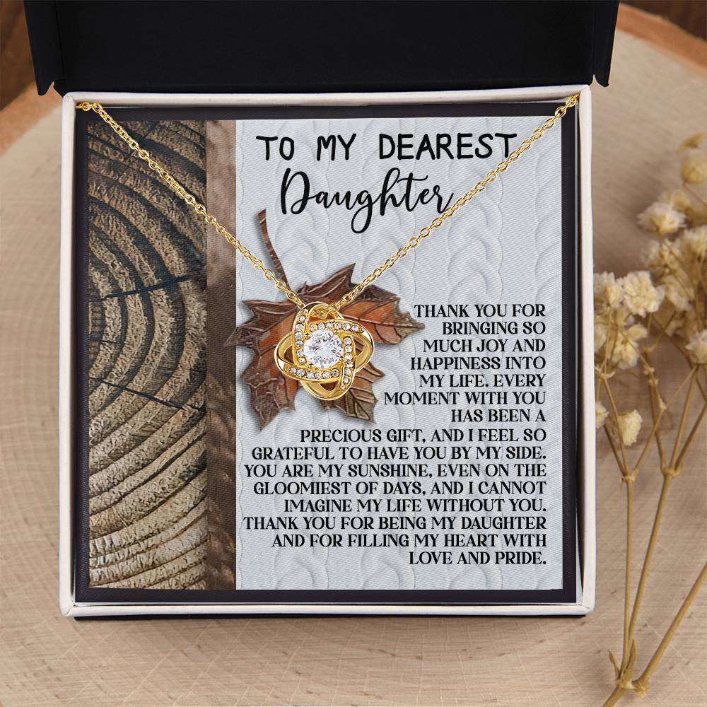 Necklace Gift For Daughter - Love And Pride