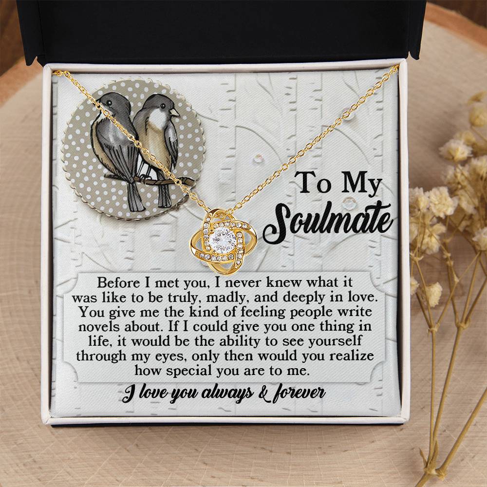 Necklace Gift For Soulmate - Write Novels