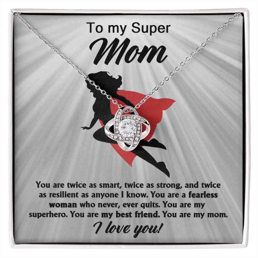 Necklace Gift For Mom - A Fearless Woman