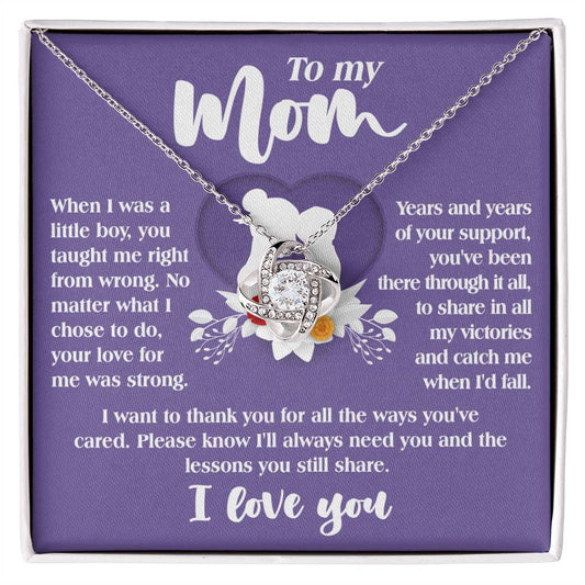 Necklace Gift For Mom From Son - Ways You've Cared