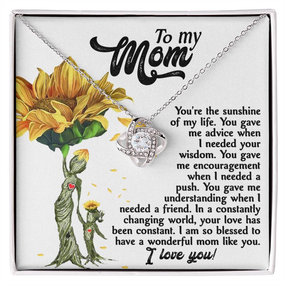 Necklace Gift For Mom - The Sunshine