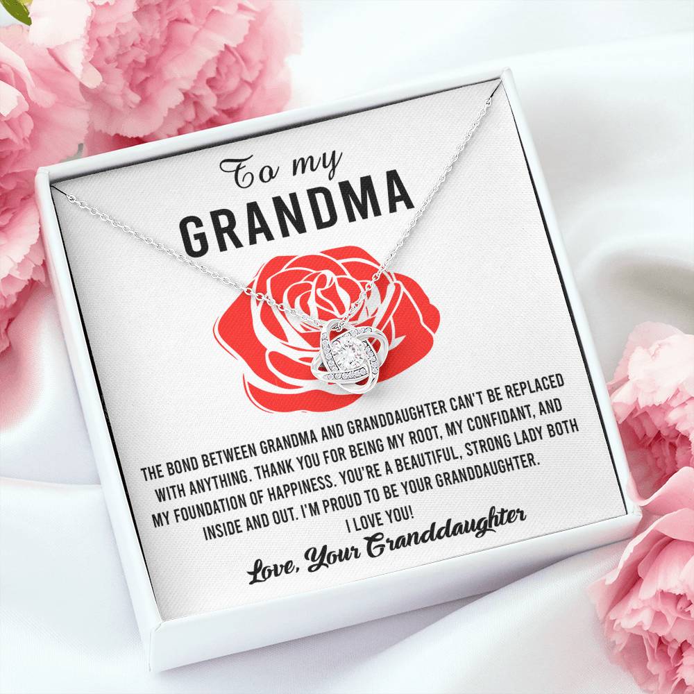 Necklace Gift For Grandma - Strong Lady