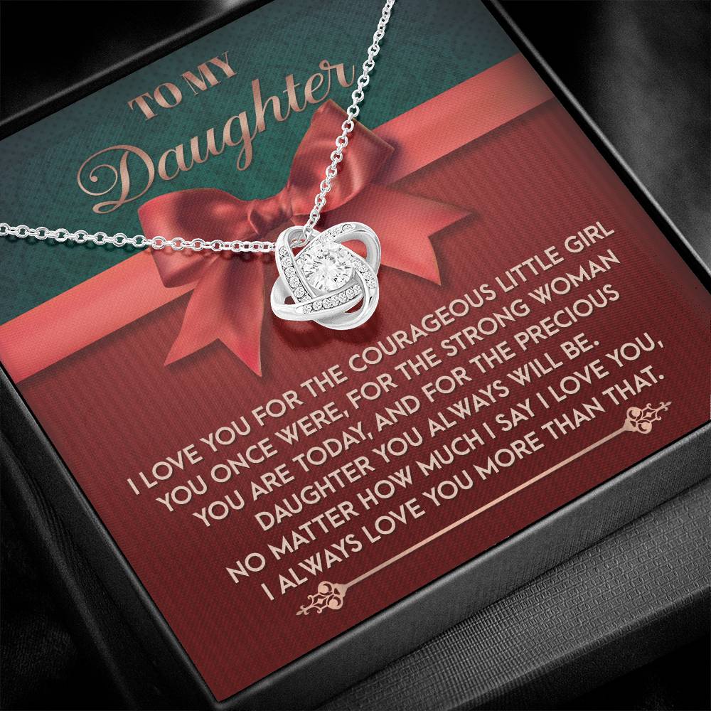 Necklace Gift For Daughter - Always Will Be