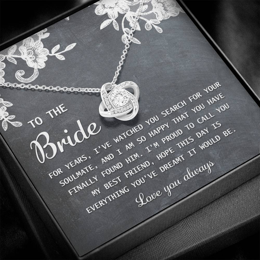 Wedding Gift For Bride - My Best Friend