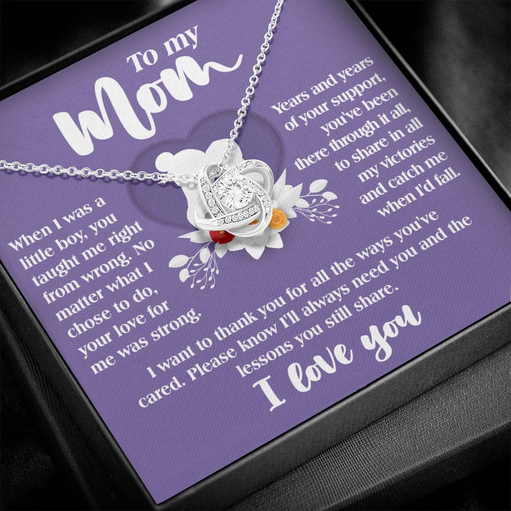 Necklace Gift For Mom From Son - Ways You've Cared