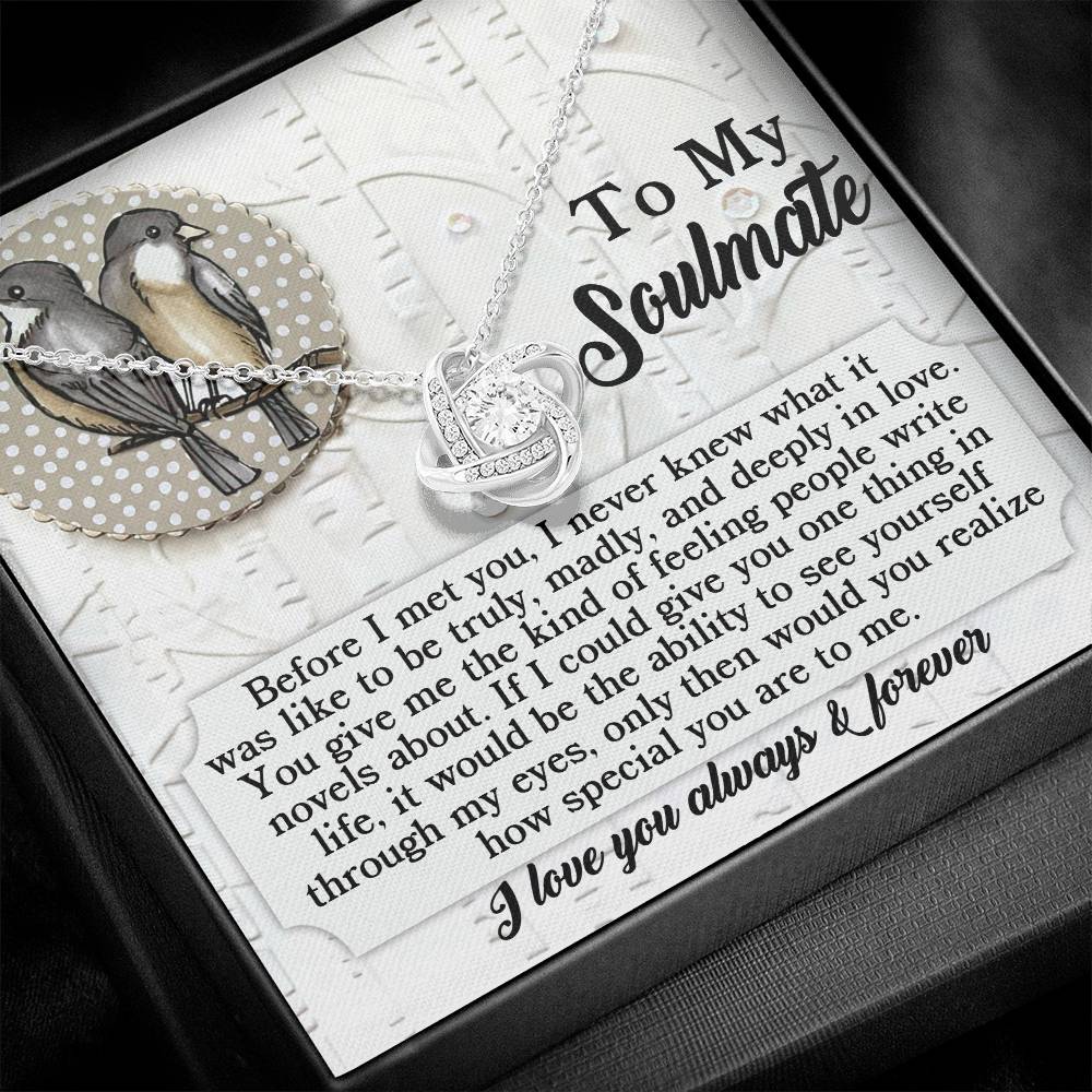 Necklace Gift For Soulmate - Write Novels