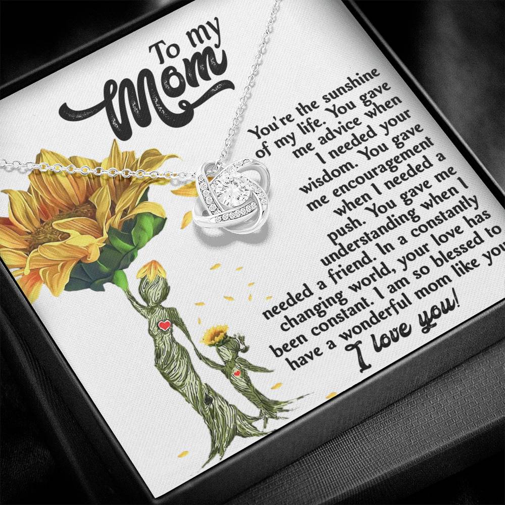 Necklace Gift For Mom - The Sunshine