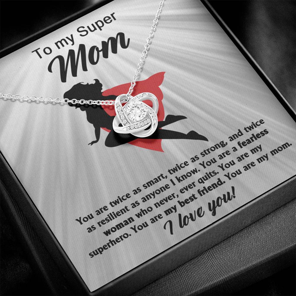 Necklace Gift For Mom - A Fearless Woman