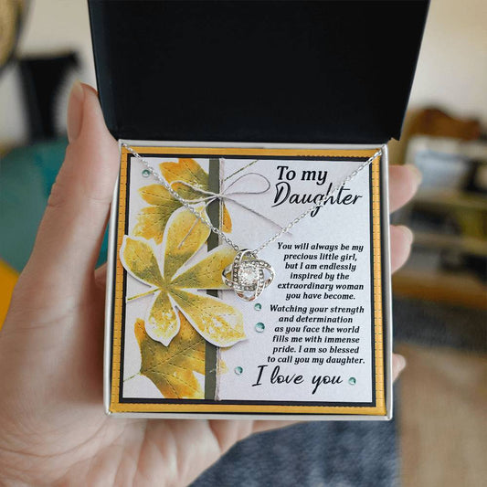 Necklace Gift For Daughter - Blessed To Call