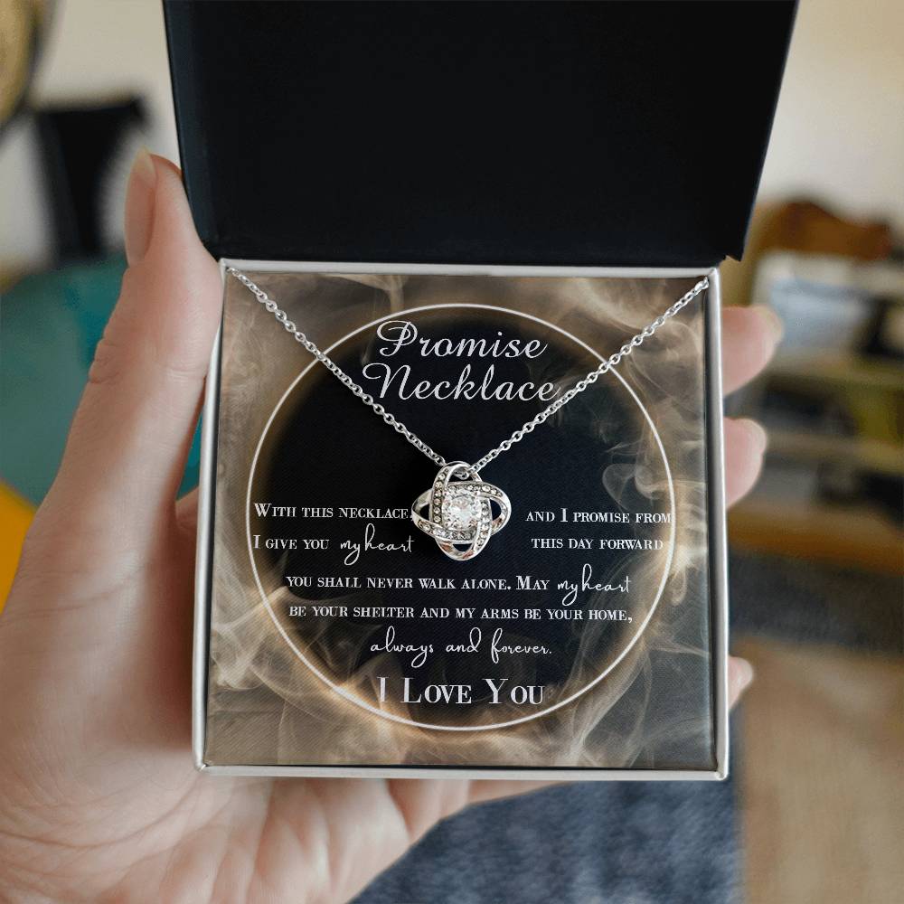 Wedding Gift For Wife - Promise Necklace