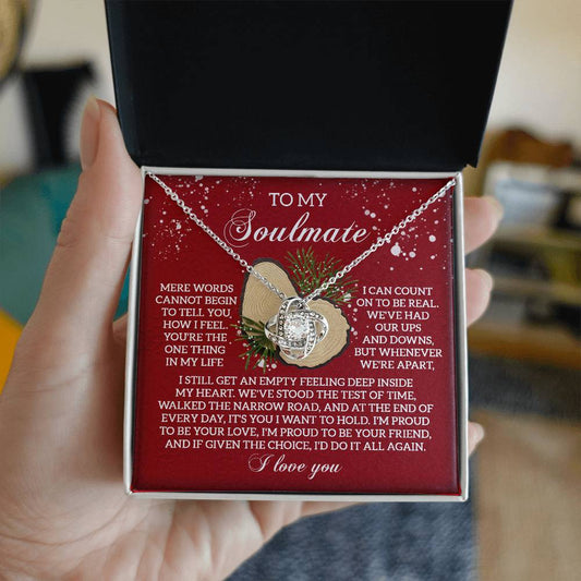Necklace Gift For Soulmate - Test Of Time