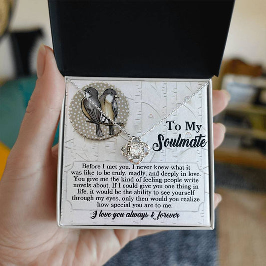 Necklace Gift For Soulmate - Write Novels