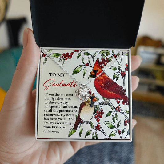 Necklace Gift For Soulmate - First Kiss