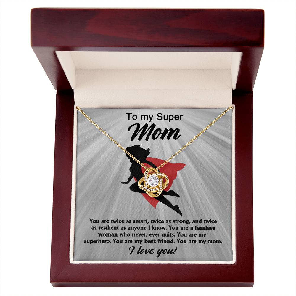 Necklace Gift For Mom - A Fearless Woman