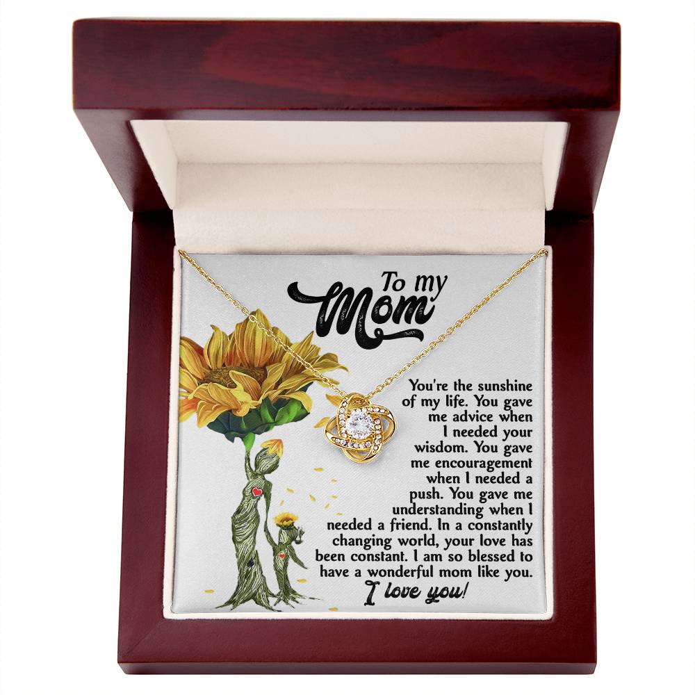 Necklace Gift For Mom - The Sunshine