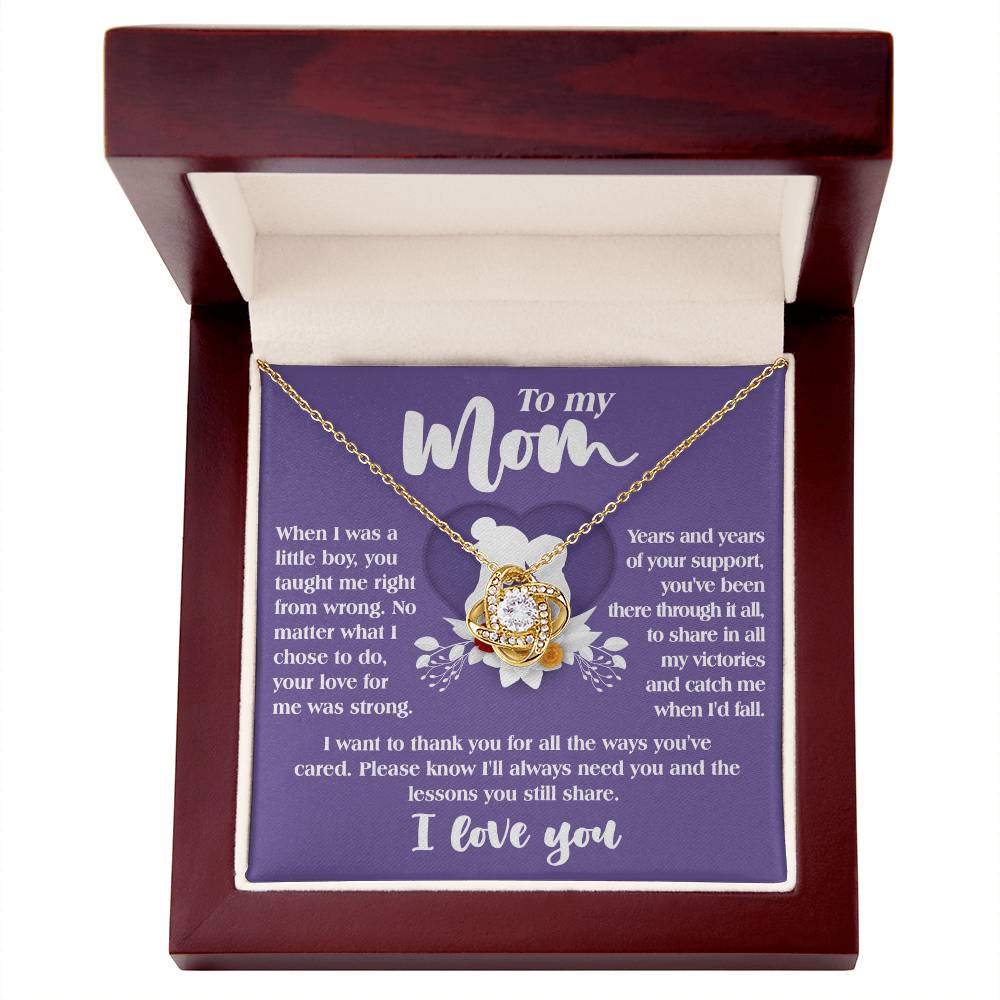 Necklace Gift For Mom From Son - Ways You've Cared