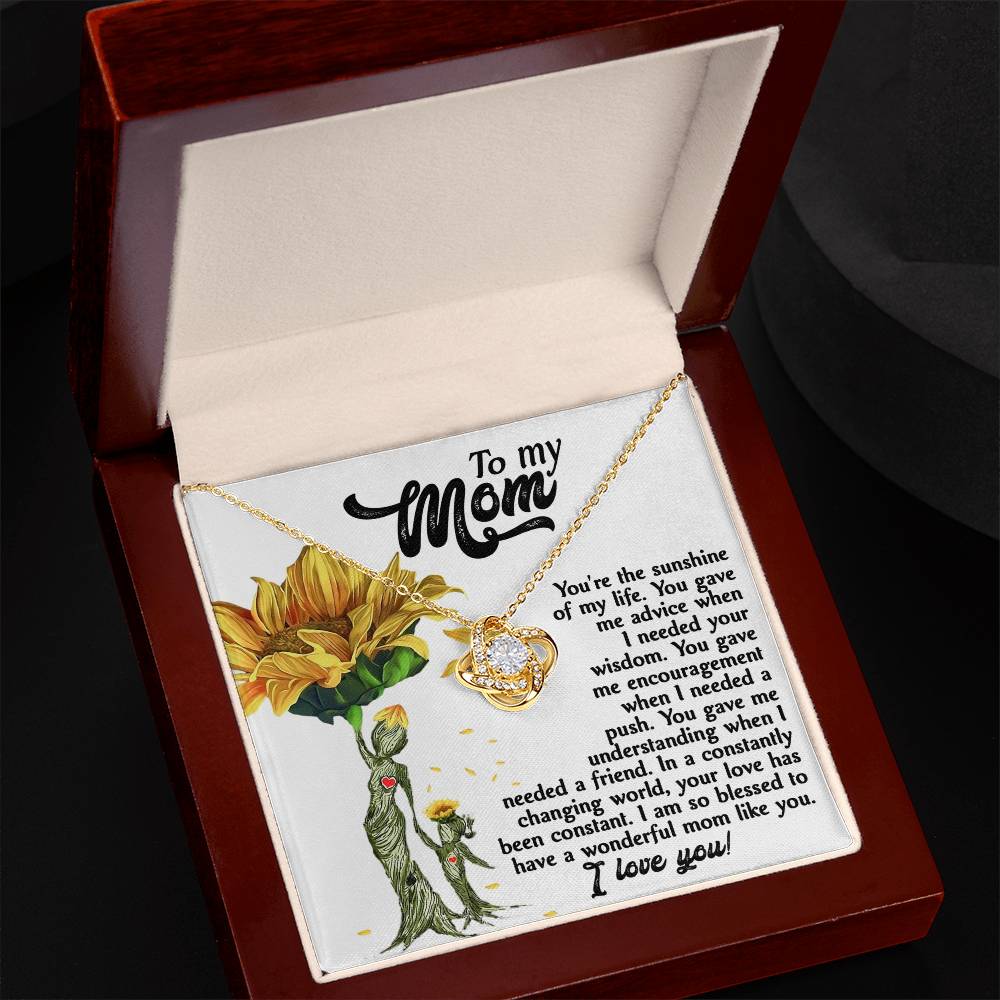 Necklace Gift For Mom - The Sunshine