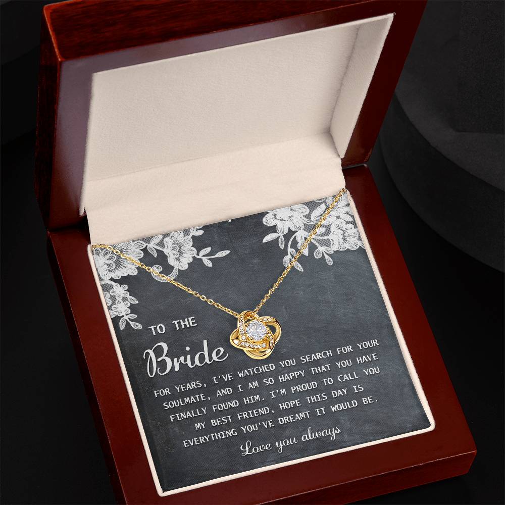 Wedding Gift For Bride - My Best Friend