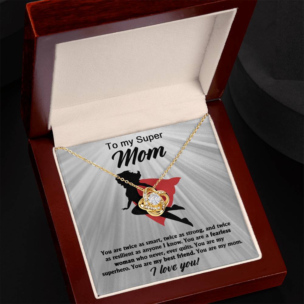 Necklace Gift For Mom - A Fearless Woman