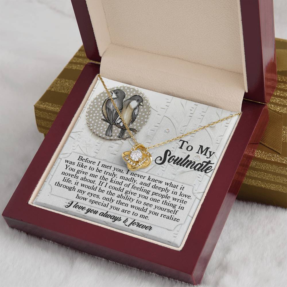 Necklace Gift For Soulmate - Write Novels