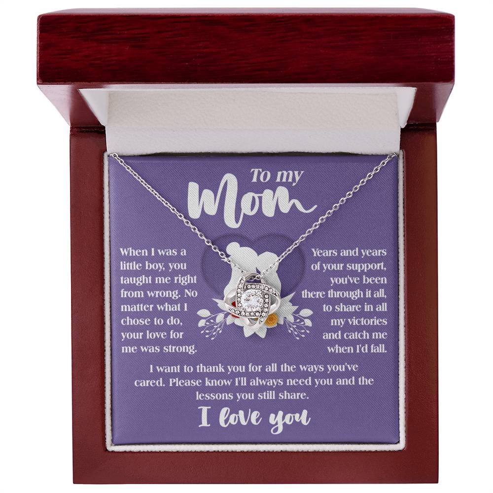 Necklace Gift For Mom From Son - Ways You've Cared