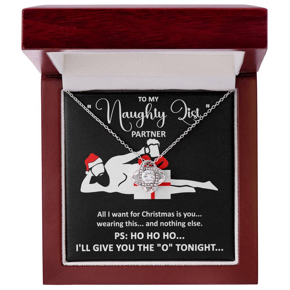 Necklace Gift For Wife or Girlfriend - Naughty List