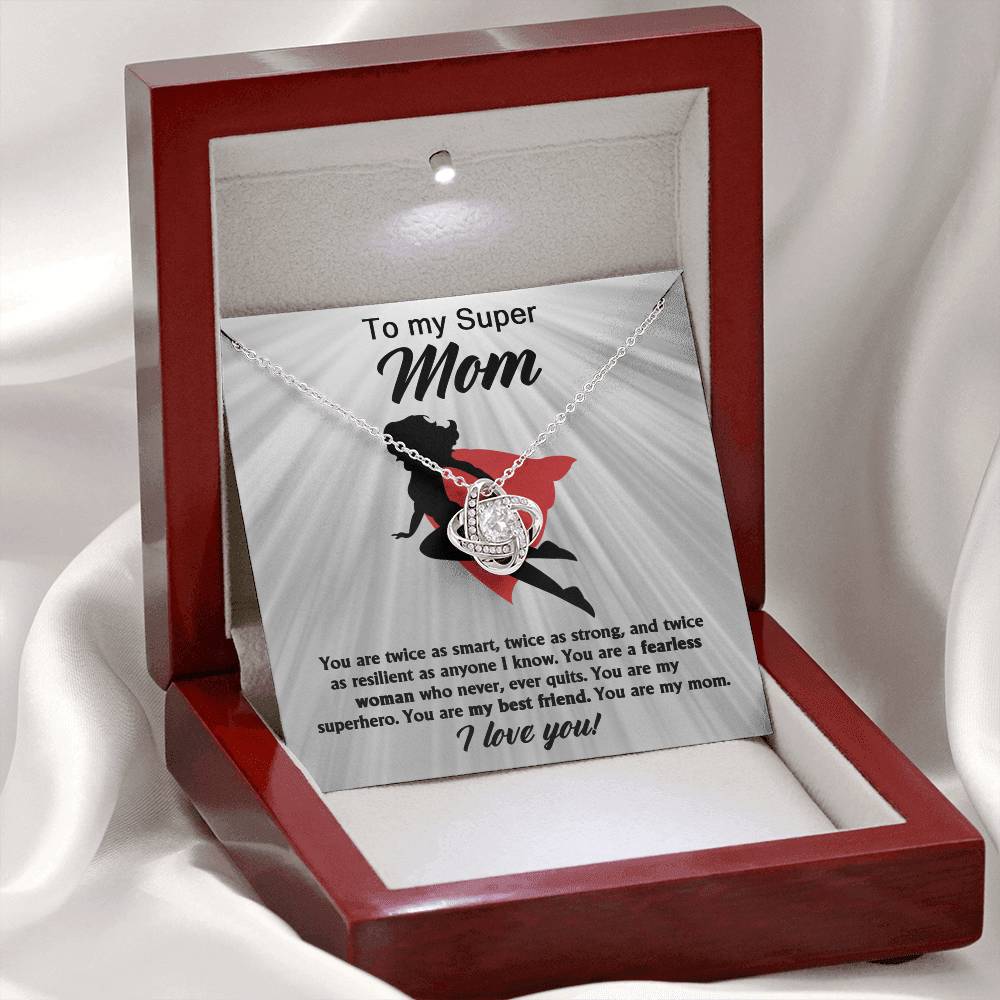 Necklace Gift For Mom - A Fearless Woman