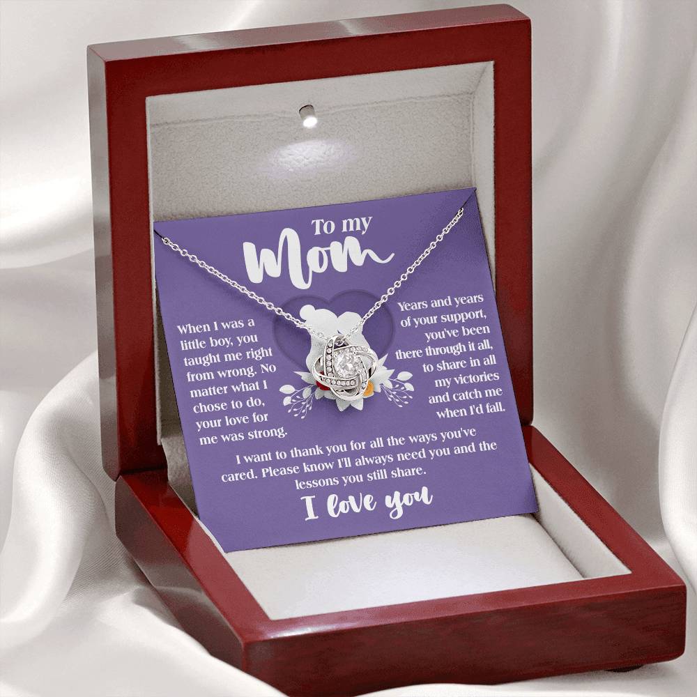 Necklace Gift For Mom From Son - Ways You've Cared